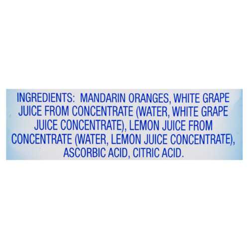 Dole In Fruit Juice Mandarin Oranges 4 x 107 ml 