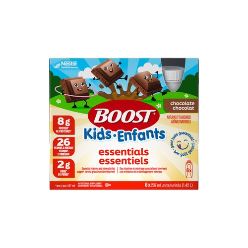 Boost Kids Essential Nutritional Supplements Chocolate 6 x 237 ml