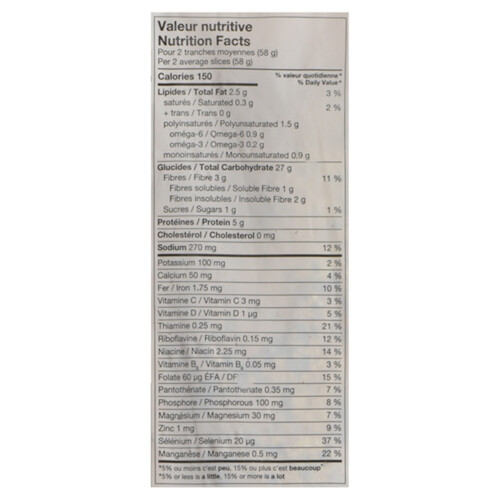 St-Methode 9 Grains Bread 550 g