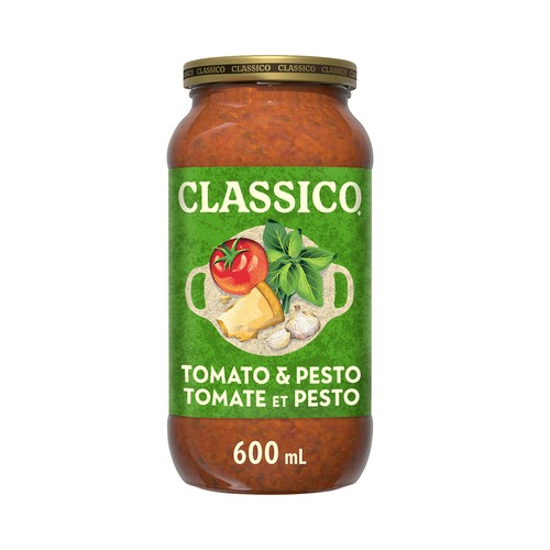 Classico Pasta Sauce Tomato & Pesto 600 ml
