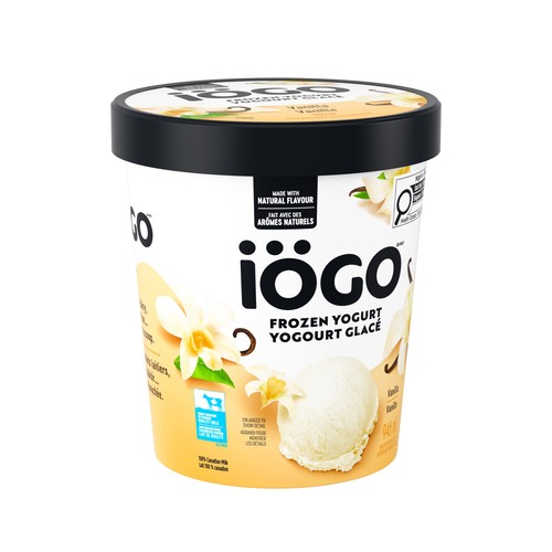 IOGO Frozen Yogurt Tub Vanilla 946 ml