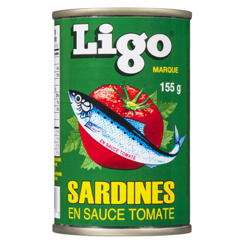 Ligo Sardines In Tomato Sauce 155 g