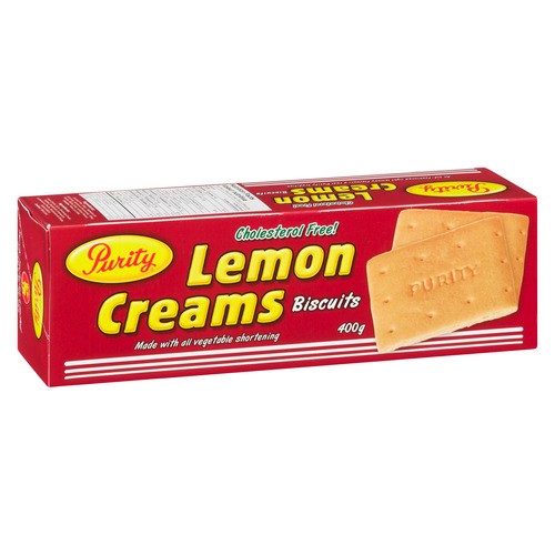 Purity Cookies Cholesterol Free Lemon Cream 400 g