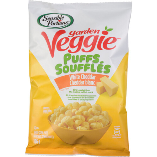 Sensible Portions  Snacks Garden Veggie Puffs White Cheddar 106 g