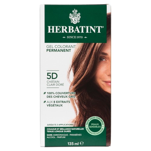 Herbatint Hair Colour 5D Golden Chestnut 135 ml