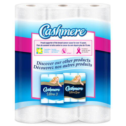 Cashmere Toilet Paper 2 Ply 12 Triple Rolls x 363 Sheets