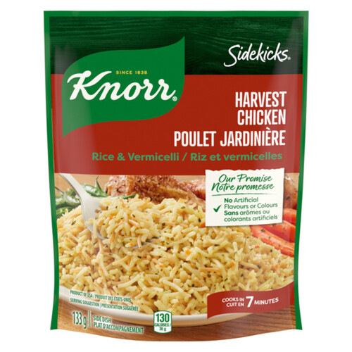 Knorr Sidekicks Rice Side Dish Harvest Chicken For A Quick Rice Dish 133 g