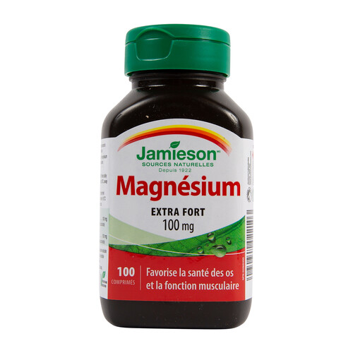 Jamieson Magnesium Supplement 100 Tablets Voilà Online Groceries & Offers