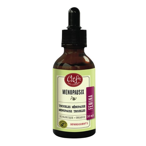 Clef des Champs Organic Tincture Menopausix Menopause Troubles 50 ml