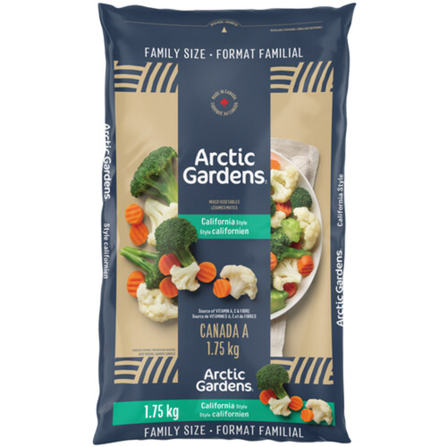 Arctic Gardens Frozen Mixed Vegetables California Style 1.75 kg