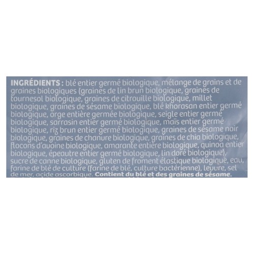 Silver Hills Sprouted Power Organic Bread 20 Grain Train 675 g (frozen)