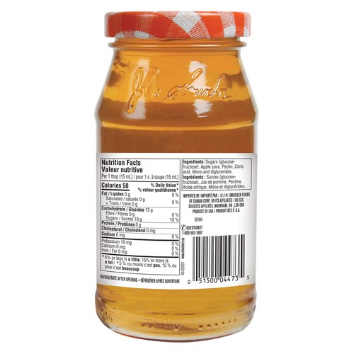 Smucker's Jelly Pure Apple 250 ml