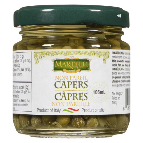 Martelli Non-Pareil Capers 106 ml