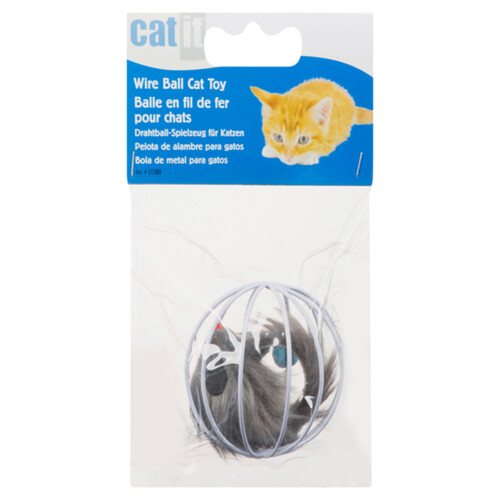 Catit with Mouse Wire Ball