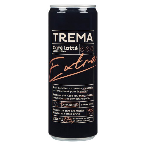 Trema Coffee Drink Latte Coffee Extra 330 ml (can)