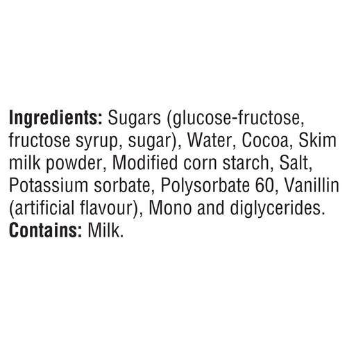 Smucker's Ice Cream Topping Sundae Syrup Chocolate 428 ml