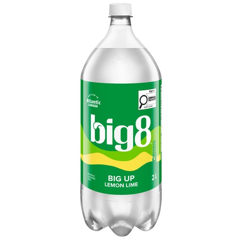 Big 8 Soda Lemon Lime 2 L (bottle)