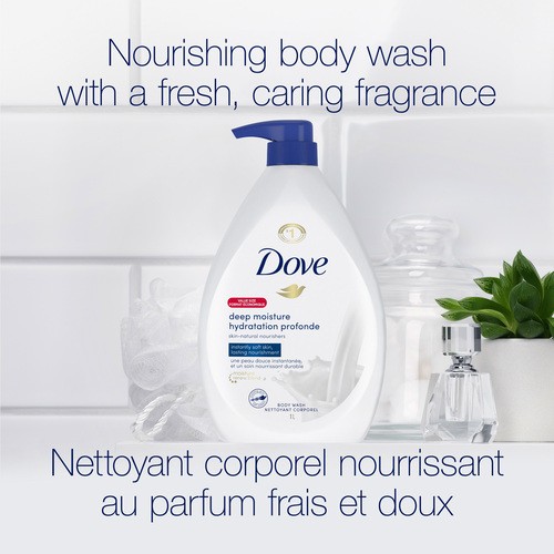 Dove Body Wash With Pump Deep Moisture 1 L