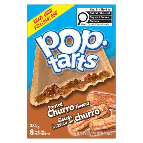 Kellogg's Pop Tarts Pastries Frosted Churro 8 x 48 g