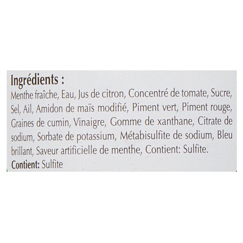 National Chutney Sauce Fresh Mint 335 g