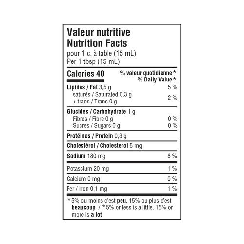 Canton Fondue & Dipping Sauce Bourguignonne 180 ml