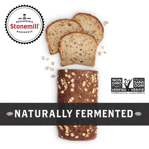 Stonemill Bakehouse Honest Wellness Sprouted 3 Grains Bread 454 g