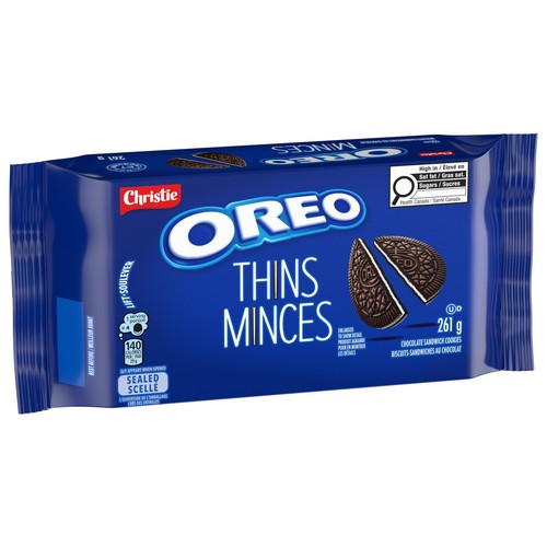 Oreo Sandwich Cookies Thins Chocolate 261 g