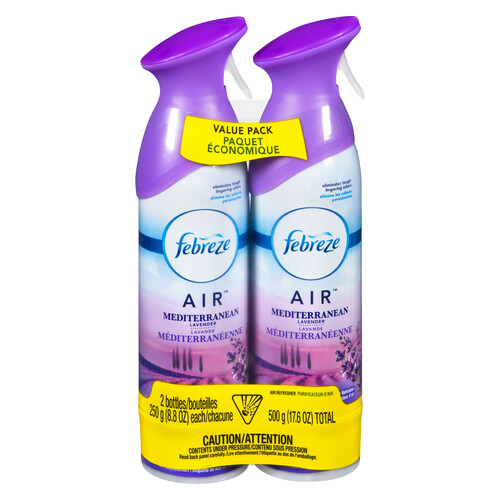 Febreze Air Freshener Mediterranean Lavender 2 x 250 g