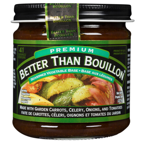 Better Than Bouillon Seasoned Vegetable Soup Base 227 g