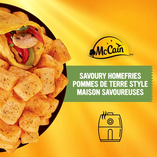 McCain Frozen Savoury Homefries 650 g