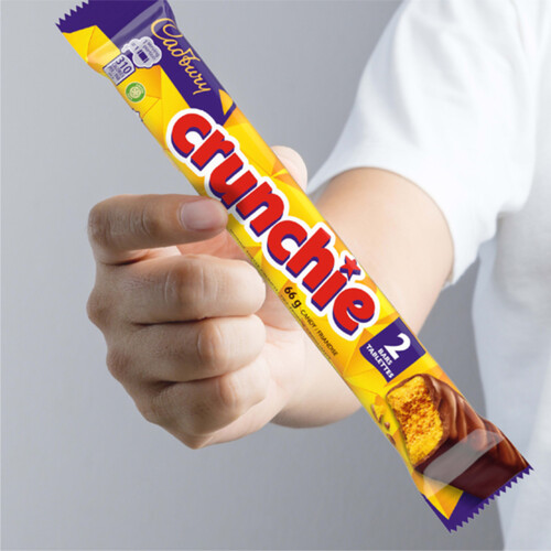 Cadbury Chocolate Bar Crunchie King Size 66 g