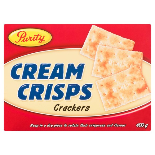 Purity Cream Crisps Crackers 400 g