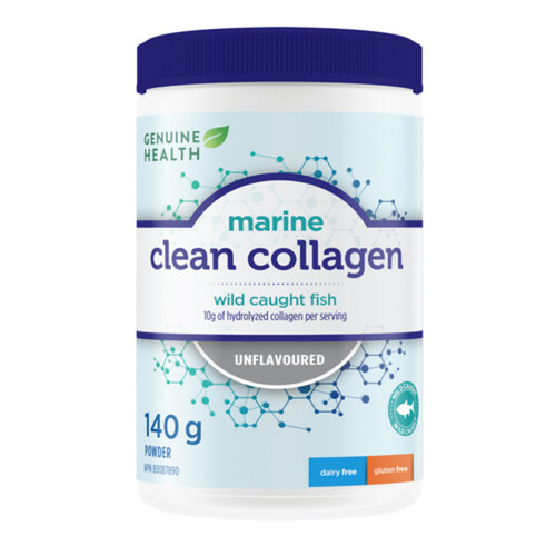 Genuine Health Clean Collagen Powder Marine Unflavoured 140 g