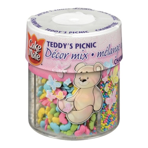 Cake Mate Teddys Picnic 4 Cell Décors 79g