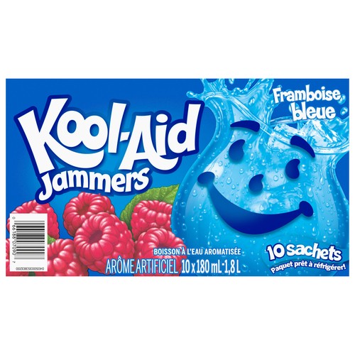 Kool-Aid Flavoured Water Beverage Blue Raspberry 1800 ml