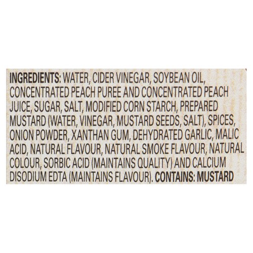 Hellmann's Salad Dressing Smoked Peach 475 ml