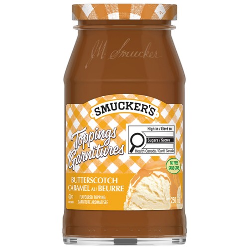 Smucker's Ice Cream Topping Butterscotch 250 ml