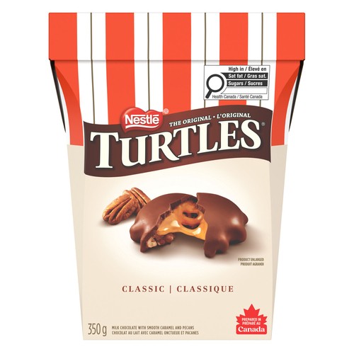Turtles Classic Recipe Holiday Gift Chocolates 350 g