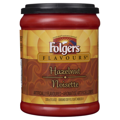 Folgers Ground Coffee Hazelnut 326 g