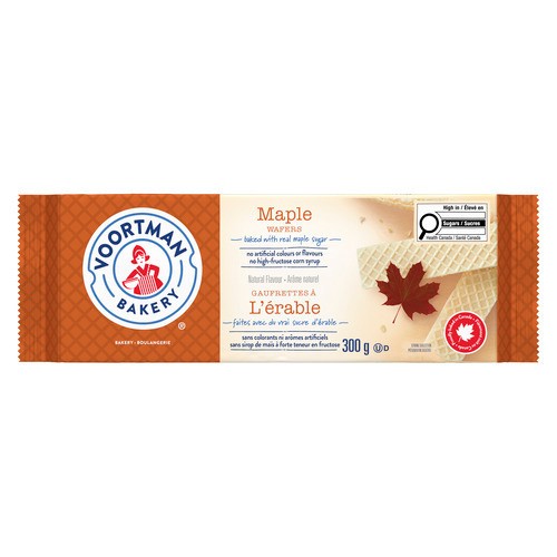 Voortman Wafers Maple 300 g