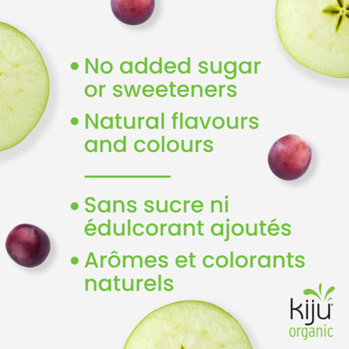 Kiju Organic Fruit Juice Apple Grape 4 x 200 ml