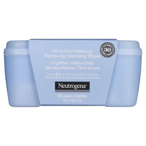 Neutrogena Wipes All-In-One Vanity Pack 25 Sheets