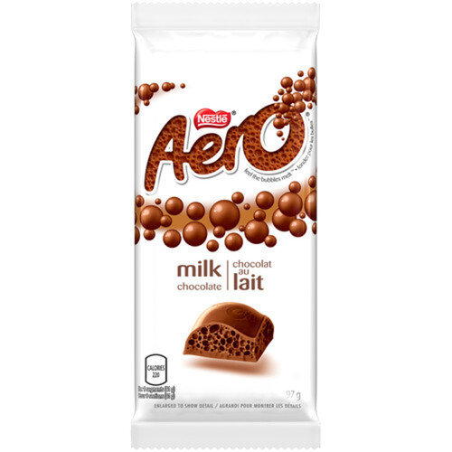 Nestlé Aero Bar Milk Chocolate 97 g