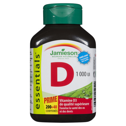 Voilà Online Grocery Delivery Jamieson 1000IU Vitamin D Supplements