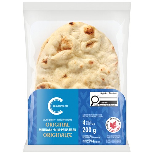 Compliments Naan Original Mini 200 g