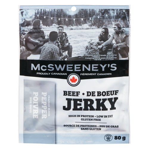 McSweeny's Beef Jerky Cracked Black Pepper 80 g