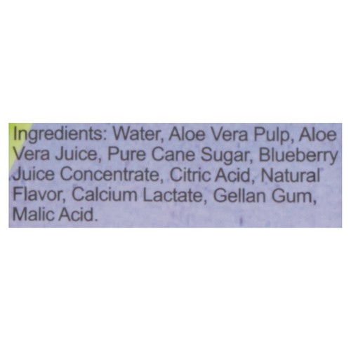 Vivaloe Real Alovera Drink Blueberry 1.5 L (bottle)