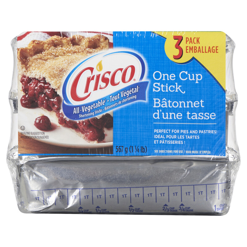Crisco GlutenFree Shortening Stick Vegetable 567 g Voilà Online Groceries & Offers