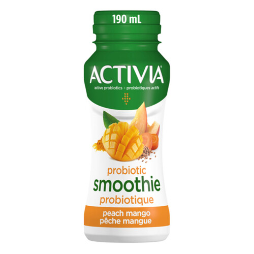 Activia Probiotic Smoothie Mango Peach 190 ml