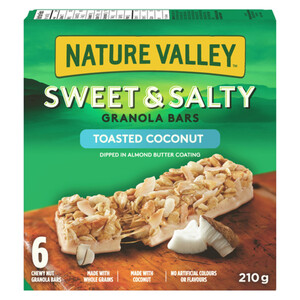 Nature Valley Chewy Granola Bars Sweet And Salty Toasted Coconut 210 g